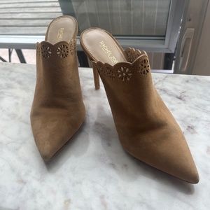 Rachel Zoe Suede slip back heels